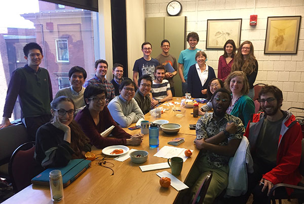Pierce Lab members in 2018